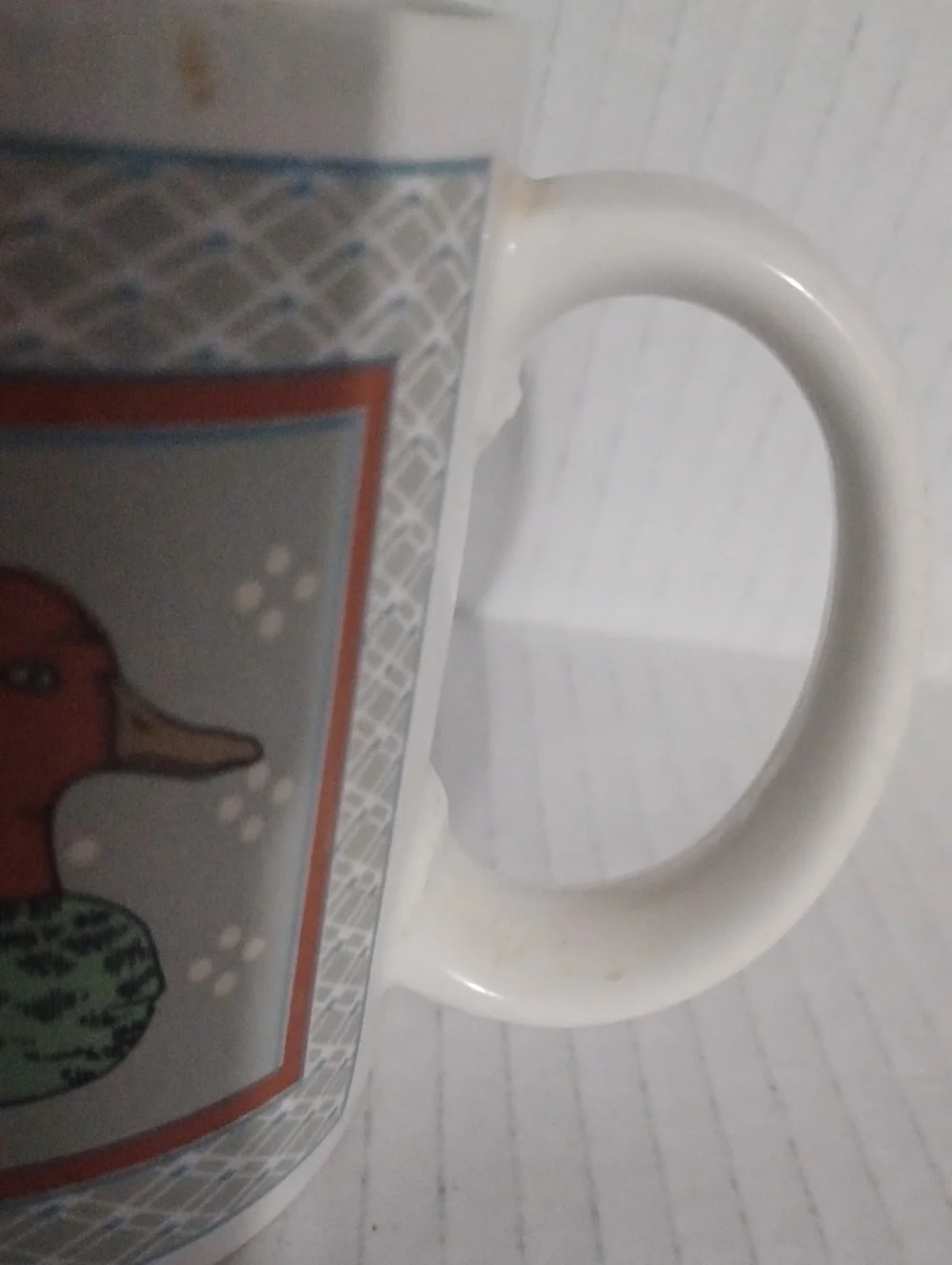 Vintage Mallard Coffee Cup